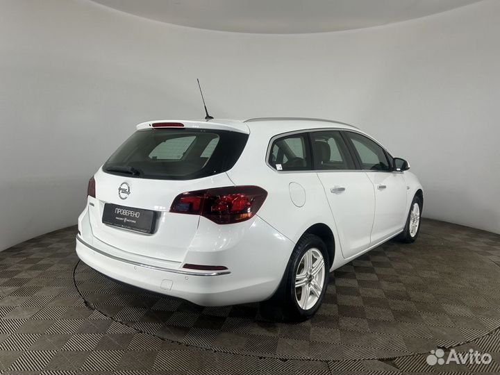 Opel Astra 1.6 МТ, 2013, 128 515 км