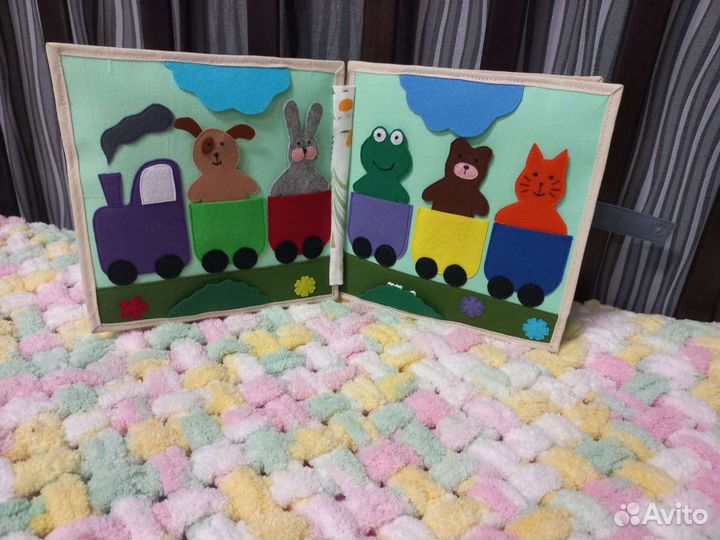 Книжка из фетра