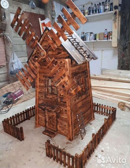 Мельница садовая