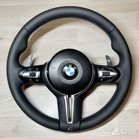 Руль с обогревом BMW F10 F02 F06 М-стиль новый