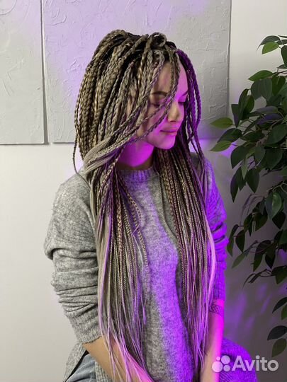 Афрокосы зизи брейды