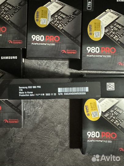 SSD Samsung 980 Pro 1TB