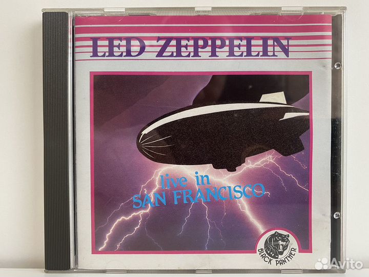 LED Zeppelin CD Live in SanFrancisco1969Редкий NM