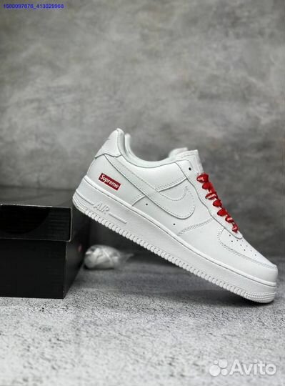 Кроссовки Nike Air Force x Supreme (Арт.11811)