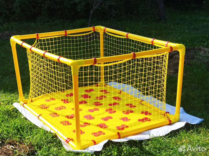 Манеж детский leco с пазловым дном