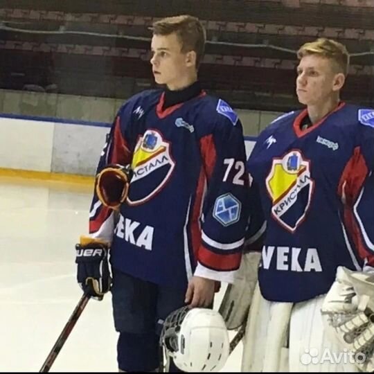 Хоккейный свитер мхк Кристалл Саратов