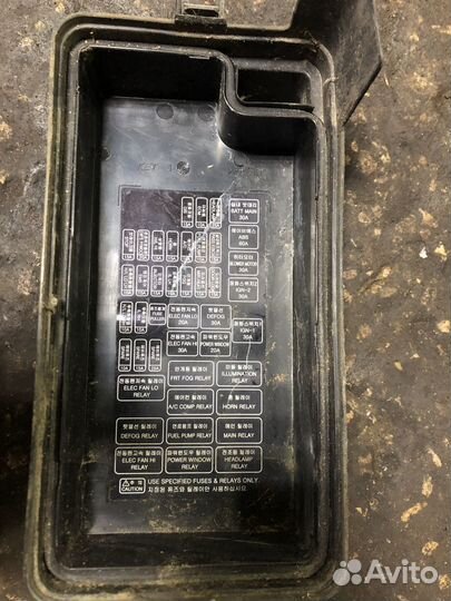 Блок предохранителей chevrolet lacetti