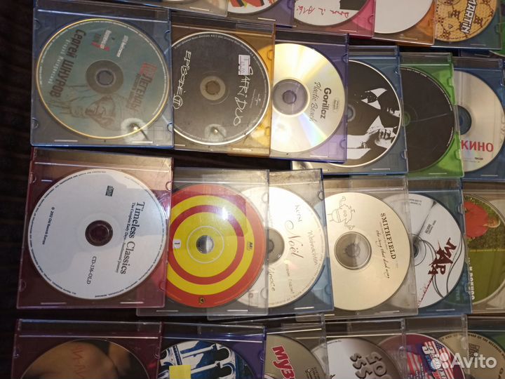 Боксы для CD дисков 35 штук