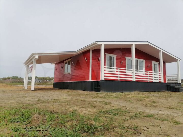 Дом 105 м² на участке 8 сот.