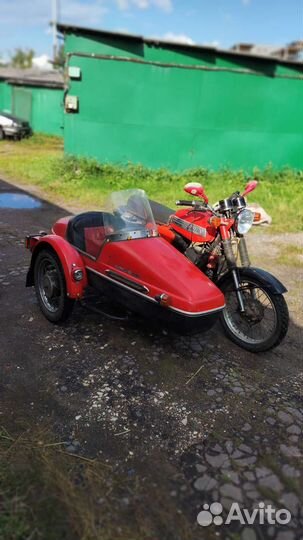 Jawa 350 с коляской