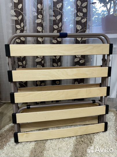 Раскладушка детская с матрасом