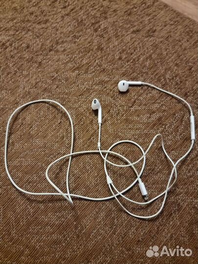 Наушники apple проводные lightning