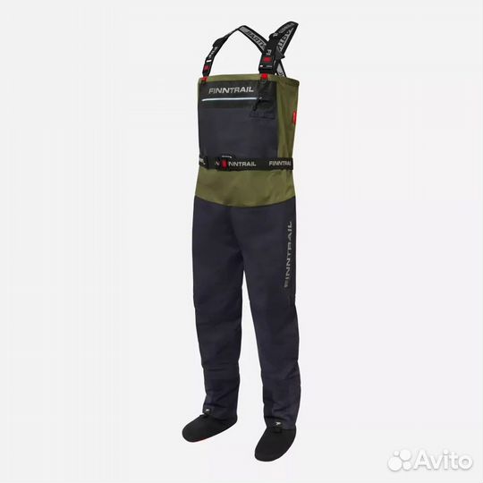 Вейдерсы Finntrail Proguide Khaki