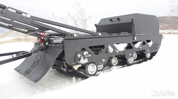 Мотобуксировщик электро Мотособака мотосноуборд