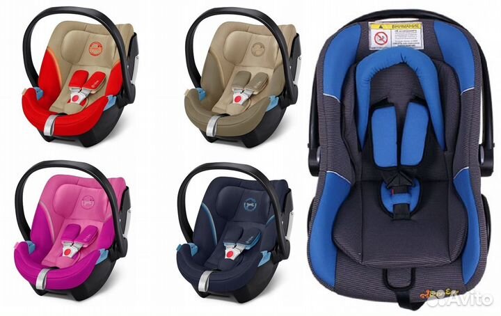Автолюлька детская 0-13 кг,новая