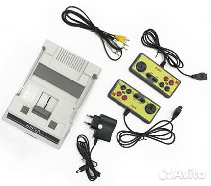 Игровая приставка 8 бит Dendy + 300 игр