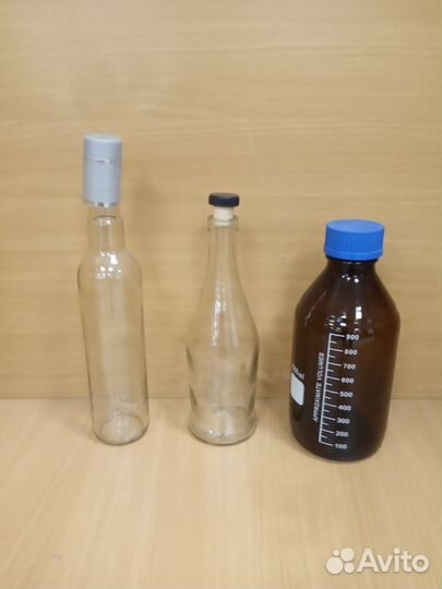 Бутылки стеклянные