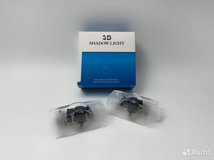 Проекция логотипа Lexus на двери Тип 2