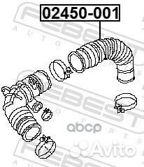 Патрубок воздушного фильтра Nissan Patrol 97-10