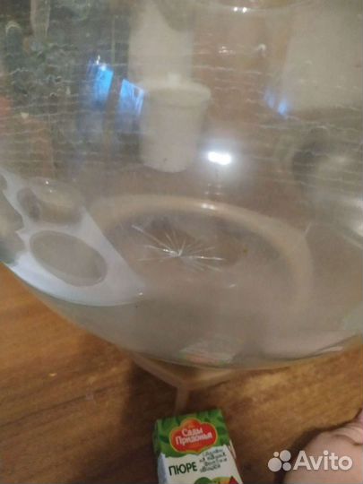 Аквариум круглый 20 литров