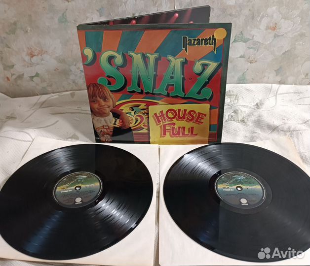 Nazareth Snaz 1981 Netherlands Оригинал 2LP