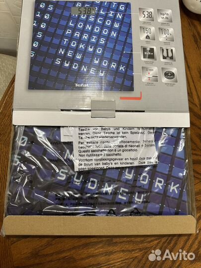 Весы напольные tefal