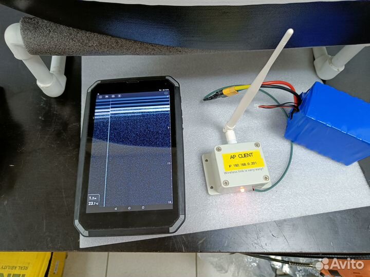 Прикормочный кораблик с gps + Эхолот raymarine