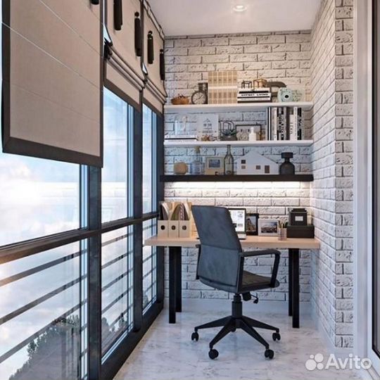 Отделочные работы лоджии