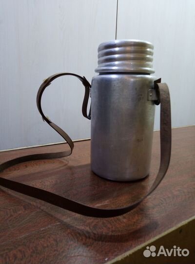 Бидон фляга алюминиевый 2л, СССР