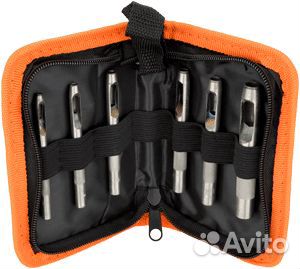 Набор просечек 6шт.3,2-8,0мм (в сумке)