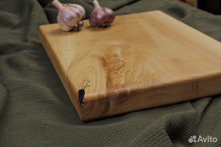 Доска тополь для подачи, разделочная, декоративная
