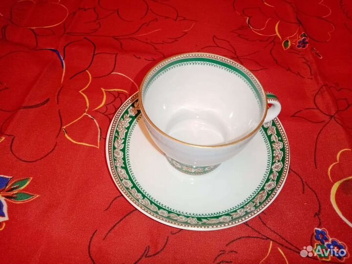 Чашка с блюдцем лфз