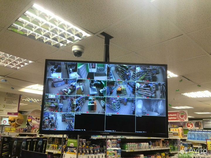 Видеонаблюдение для магазинов и торговли