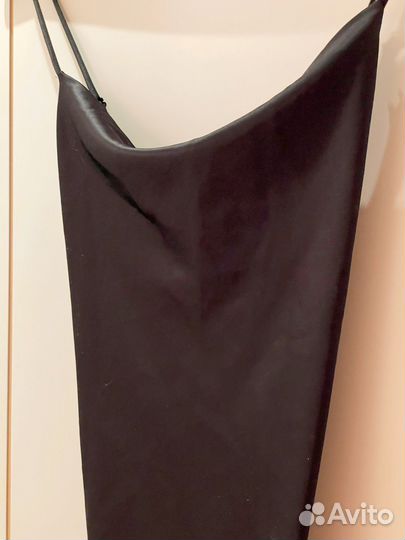 Черное Вечернее платье 42 44