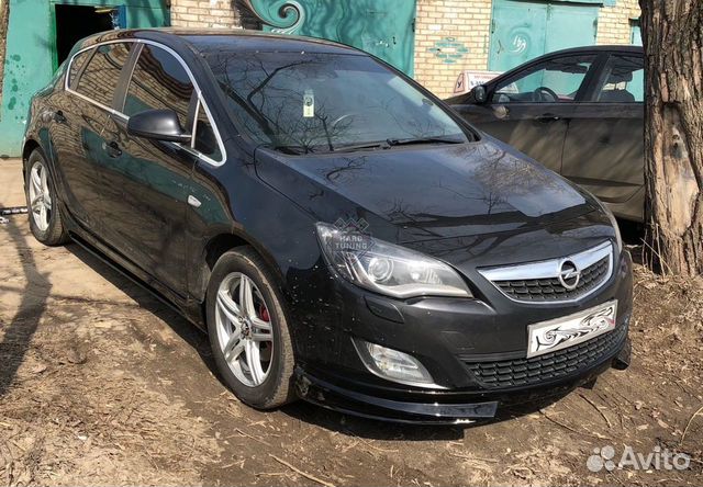 Обвес Opel Astra J хэтчбек рестайл