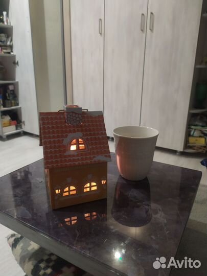 Домик -подсвечник с чаем, 70 гр