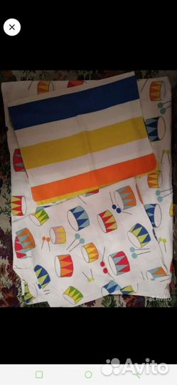 Детское постельное белье новое ясельный комплект