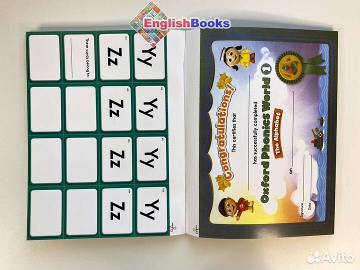 Oxford phonics world 1 комплект с CD, новые