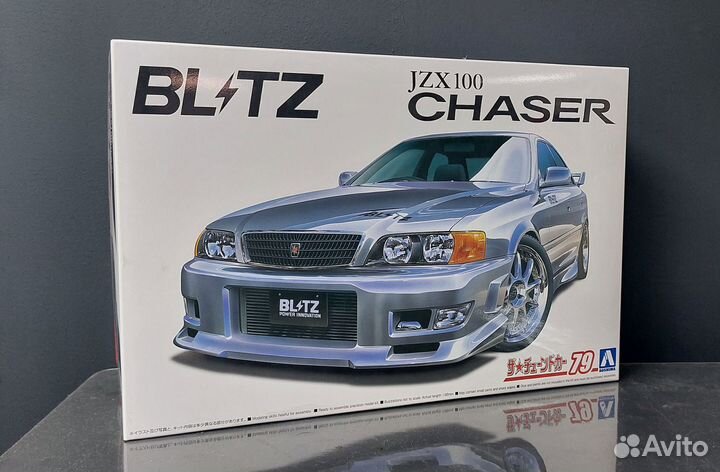 Сборная модель Toyota Chaser JZX100 Blitz (Aoshima