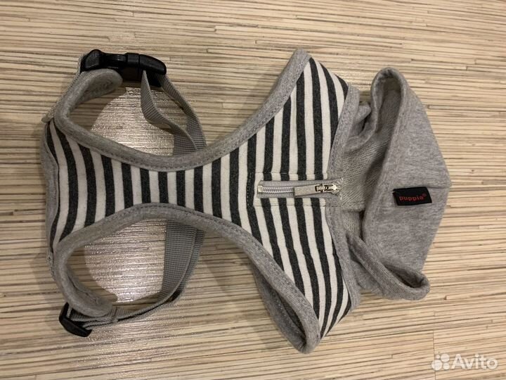 Шлейка мягкая с капюшоном