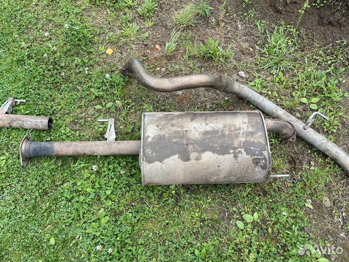 Глушитель prado 150 дизель 3.0