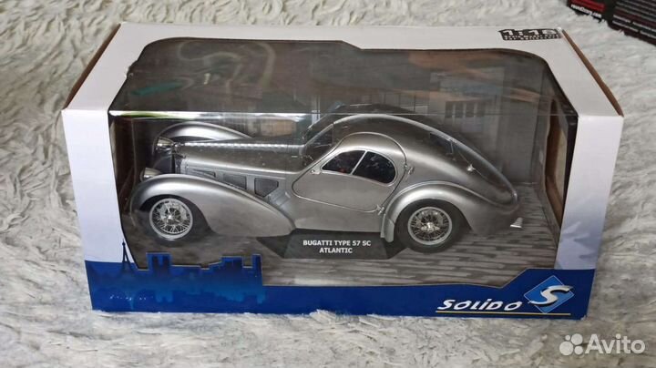 Bugatti antlantik, 1:18, Solido