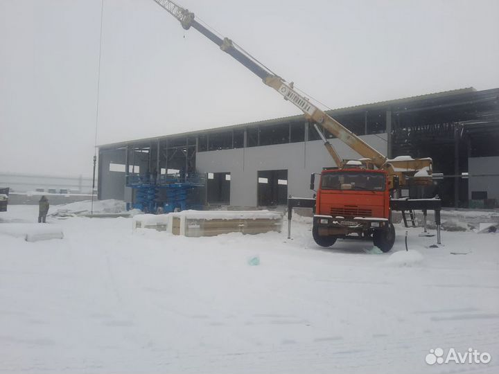 Монтаж сендвич панелей