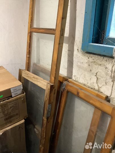 Деревянные окна б/у