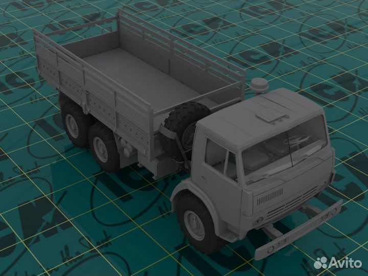 Советский 6-колесный армейский грузовой автомобиль