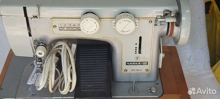 Швейные машины Чайка 3 класс 116 2 электрическая