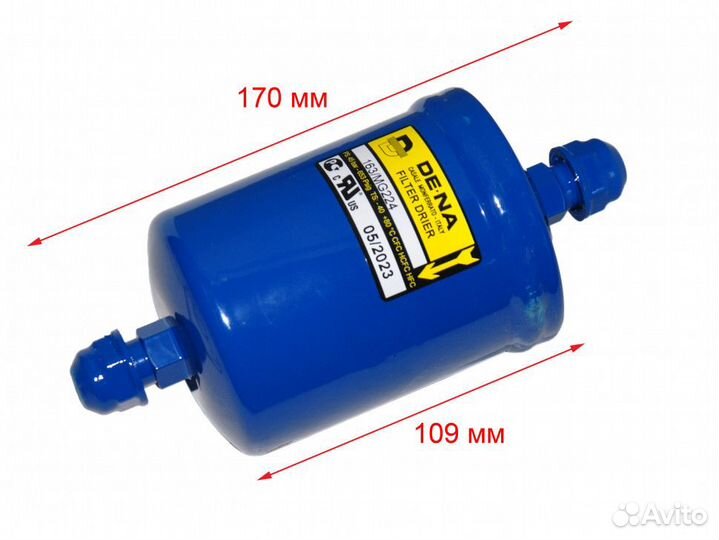 Фильтр dena 163/MG224 резьба 3/8 SAE