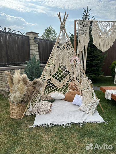 Вигвам, арка, стол - прокат