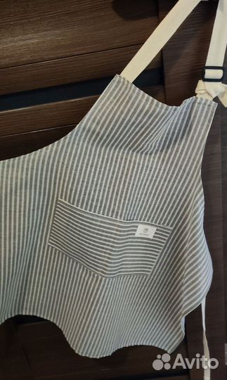 Набор: кухонный фартук и рукавица-прихватка