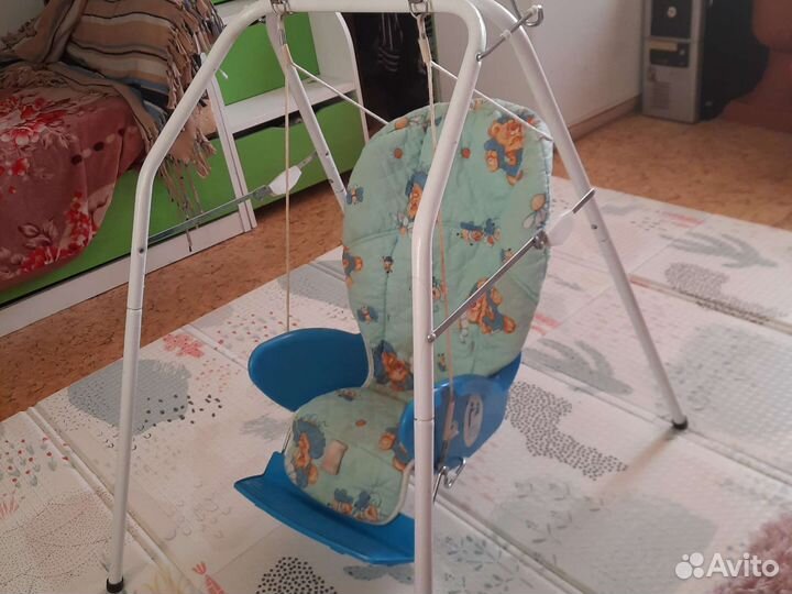 Детские качели-столик для кормления